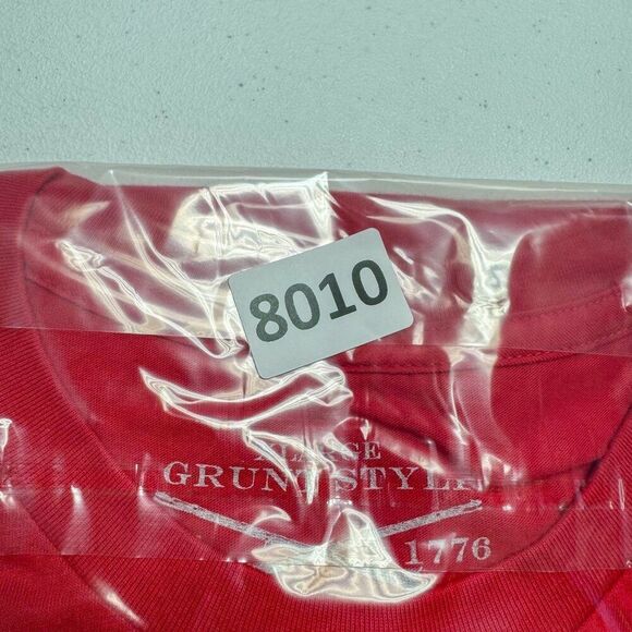 Grunt Style Valentines Shirt Mens XL Red Tee Patriotic Love Outdoor Military Run - Picture 12 of 12